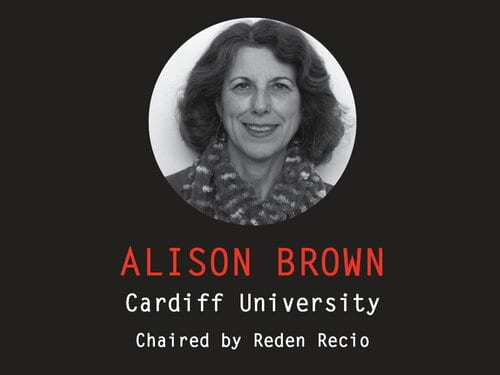 Infur Webinar 3 / Alison Brown Keynote Lecture: Informal Economy in Urban Crisis Recovery