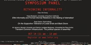 Oct 14, 2020 / InfUr Webinar 2 / Symposium Panel on “Rethinking Informality”