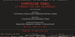 Nov 18, 2020 / InfUr Webinar 7 / Symposium Panel on “Co-production and Governance”