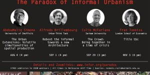 Reboot the informal towards a new Architecture (Lecture by Alfredo Brillembourg)
